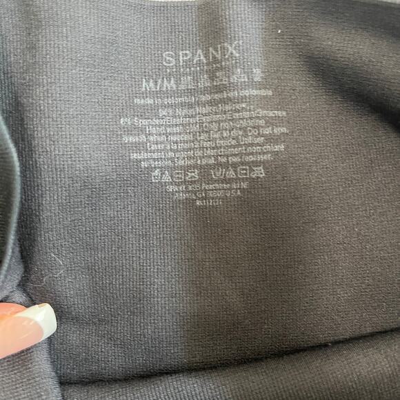 Spanx Look At Me Now Gray Camo Leggings Size Medium - Picture 3 of 4